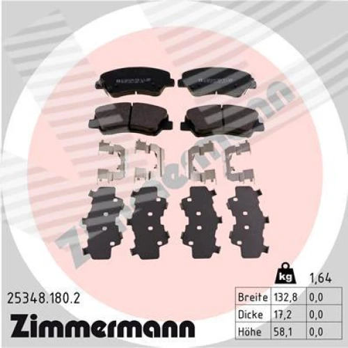 BRAKE PADS FOR DISC BRAKES - 0