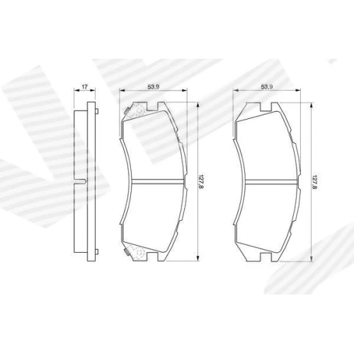 BRAKE PADS FOR DISC BRAKES - 4