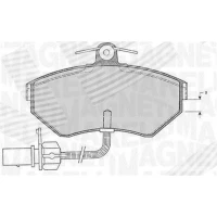 Brake pads for disc brakes