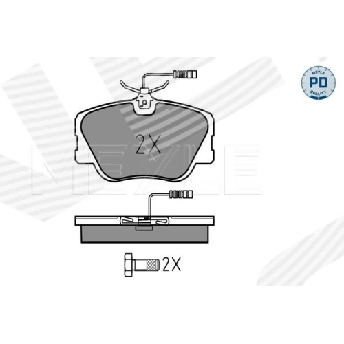 BRAKE PADS FOR DISC BRAKES - 0