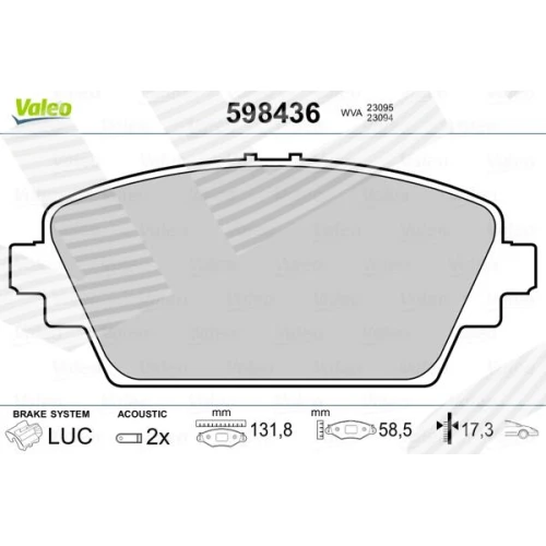 BRAKE PADS FOR DISC BRAKES - 0