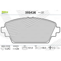 Brake pads for disc brakes