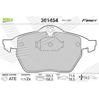 Brake pads for disc brakes