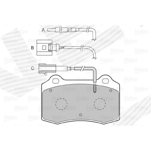 BRAKE PADS FOR DISC BRAKES - 1