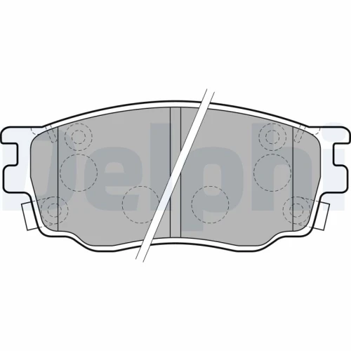 BRAKE PADS FOR DISC BRAKES - 0