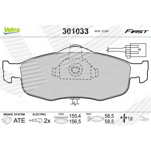 BRAKE PADS FOR DISC BRAKES - 0