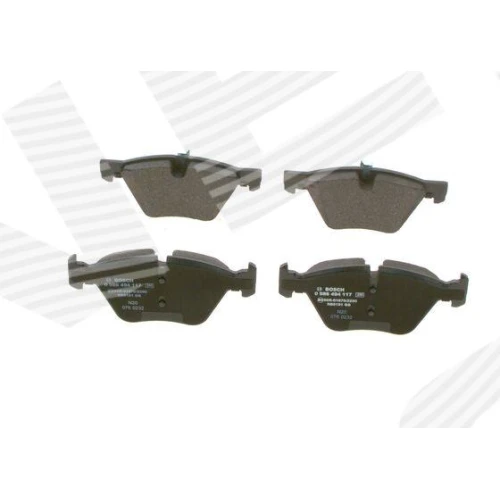 BRAKE PADS FOR DISC BRAKES - 2