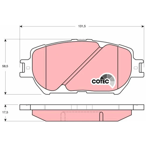 BRAKE PADS FOR DISC BRAKES - 0