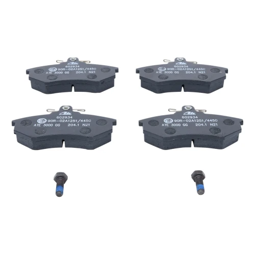 BRAKE PADS FOR DISC BRAKES - 1