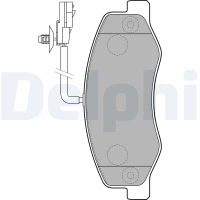 Brake pads for disc brakes