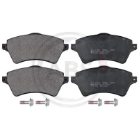 Brake pads for disc brakes