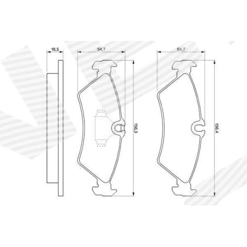 BRAKE PADS FOR DISC BRAKES - 6