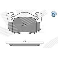 Brake pads for disc brakes