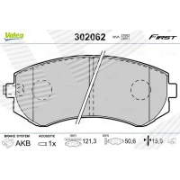 Brake pads for disc brakes