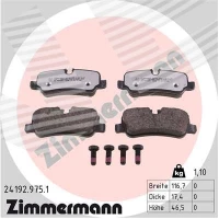 Brake pads for disc brakes