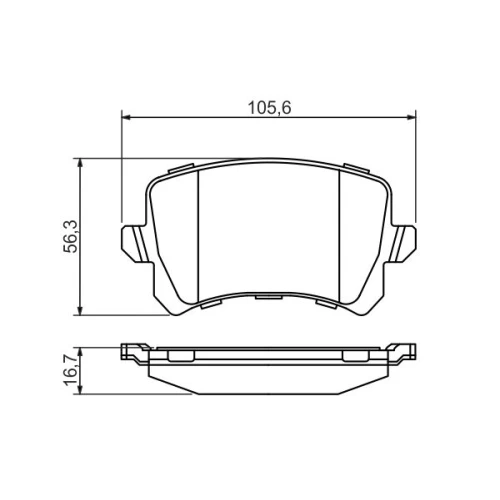 BRAKE PADS FOR DISC BRAKES - 4