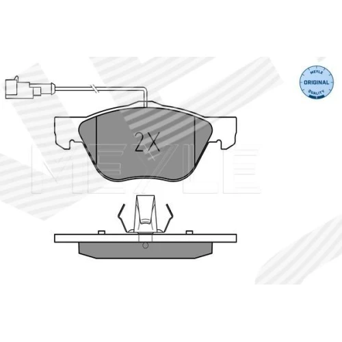 BRAKE PADS FOR DISC BRAKES - 1