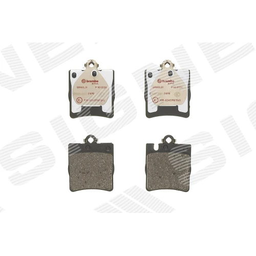 BRAKE PADS FOR DISC BRAKES - 1