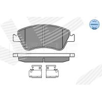 Brake pads for disc brakes