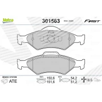 Brake pads for disc brakes