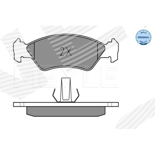 BRAKE PADS FOR DISC BRAKES - 1