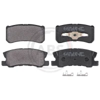 Brake pads for disc brakes