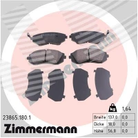 Brake pads for disc brakes