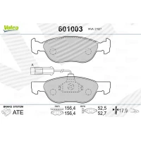 Brake pads for disc brakes