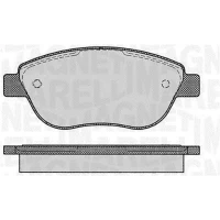 Brake pads for disc brakes