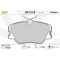 Brake pads for disc brakes