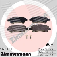 Brake pads for disc brakes