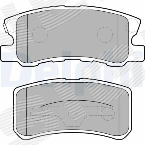 BRAKE PADS FOR DISC BRAKES - 0