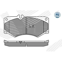 Brake pads for disc brakes