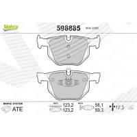 Brake pads for disc brakes