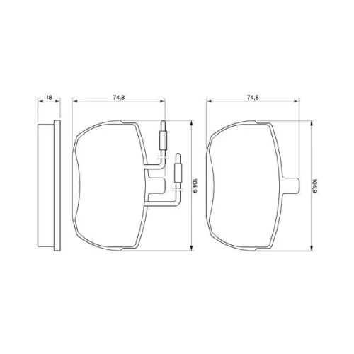 BRAKE PADS FOR DISC BRAKES - 4