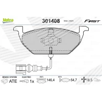 Brake pads for disc brakes