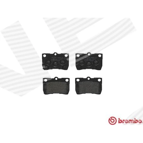 BRAKE PADS FOR DISC BRAKES - 1