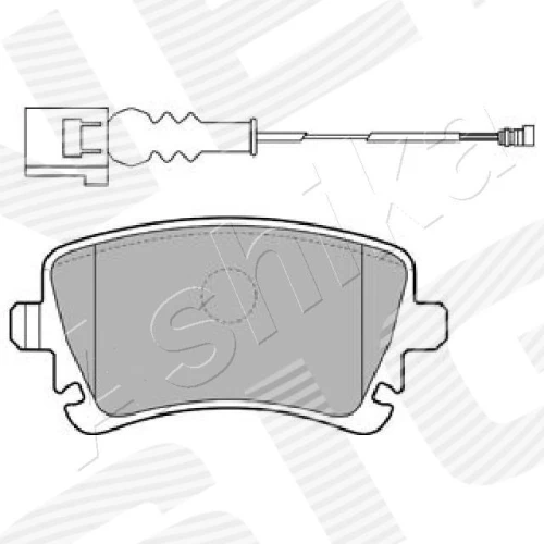 BRAKE PADS FOR DISC BRAKES - 1