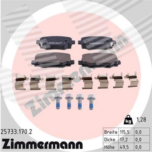 BRAKE PADS FOR DISC BRAKES - 0