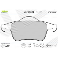 Brake pads for disc brakes