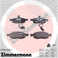 Brake pads for disc brakes