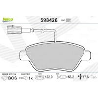 Brake pads for disc brakes