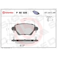 Brake pads for disc brakes