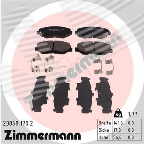 BRAKE PADS FOR DISC BRAKES - 0