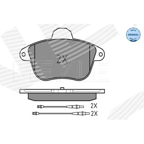 BRAKE PADS FOR DISC BRAKES - 1