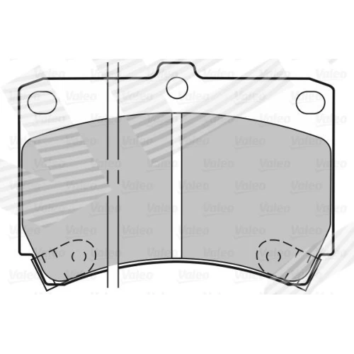 BRAKE PADS FOR DISC BRAKES - 1