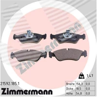 Brake pads for disc brakes