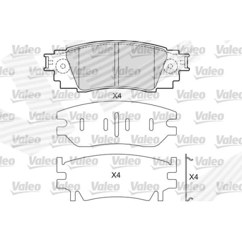 BRAKE PADS FOR DISC BRAKES - 0