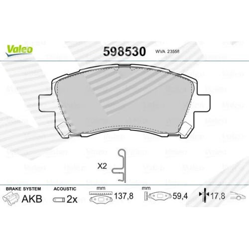 BRAKE PADS FOR DISC BRAKES - 0