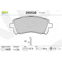 Brake pads for disc brakes